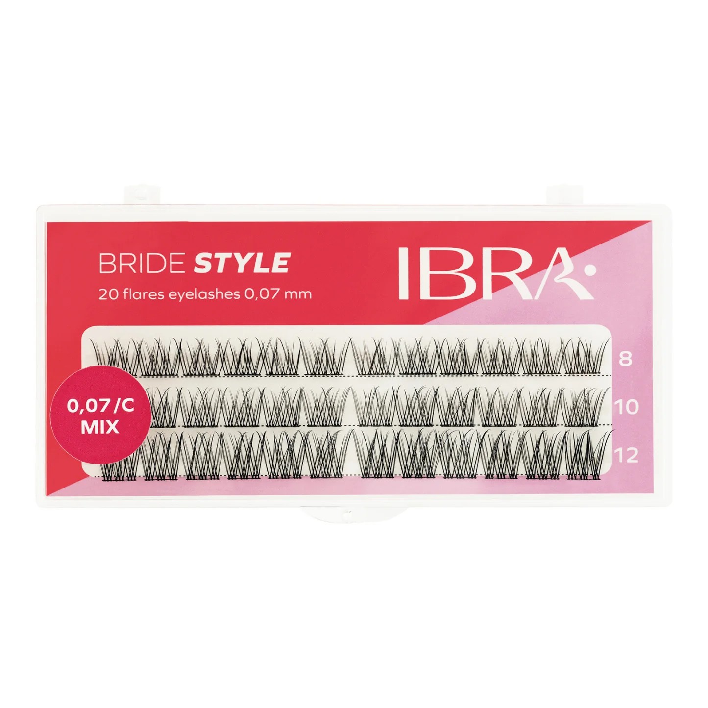 IBRA Makeup Bride Style Tufts Set 0.07/C MIX