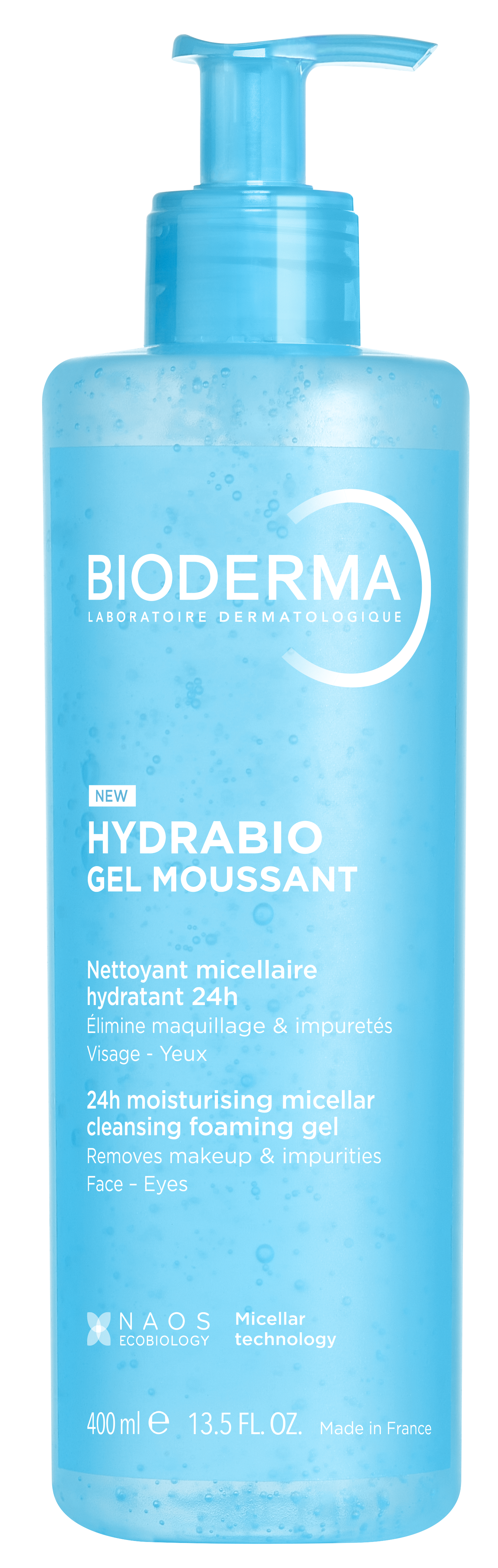 Bioderma Hydrabio Spălare hidratantă pentru față 400ml
