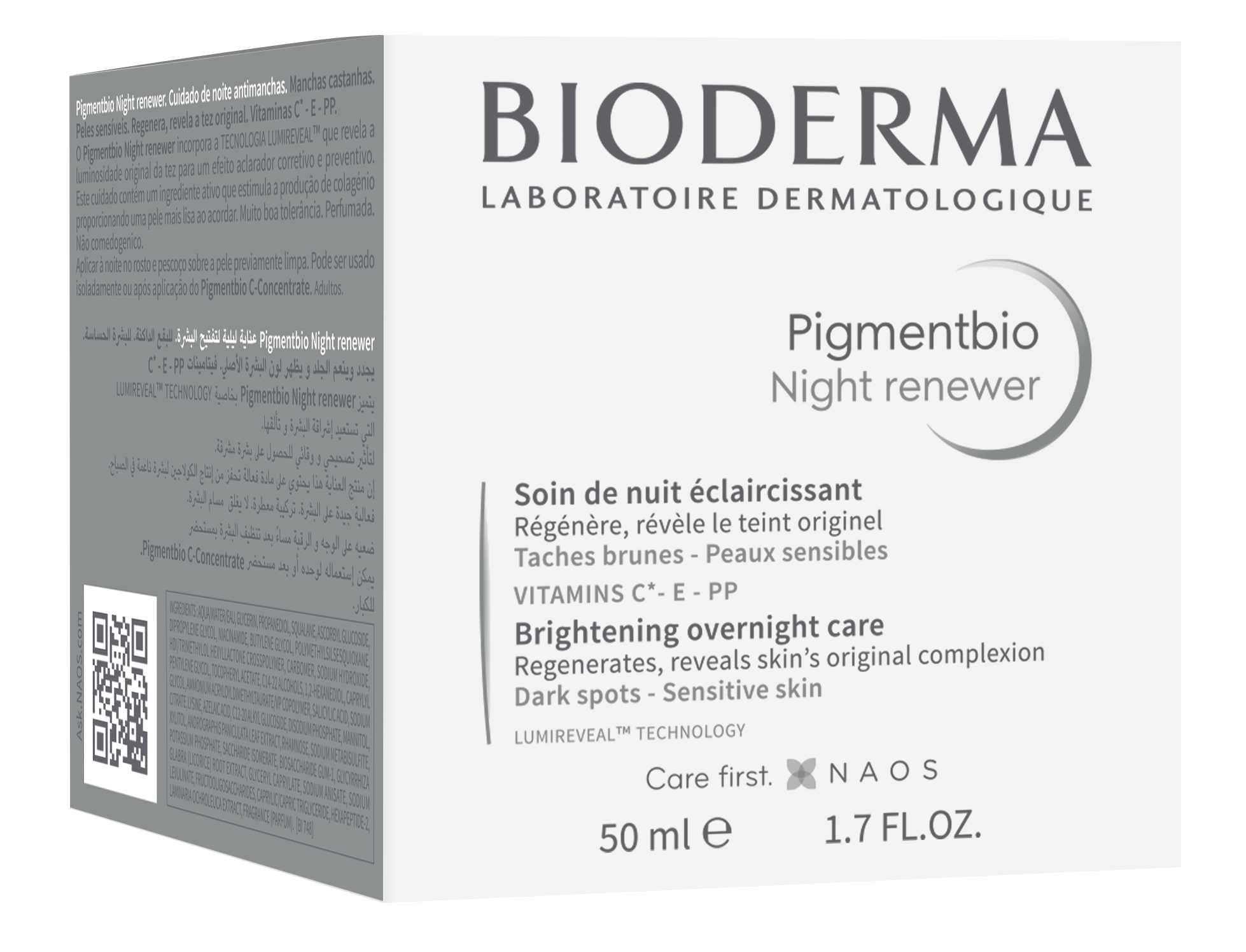 Bioderma Pigmentbio Brightening Hyperpigmentation Reducing Night Cream 50ml