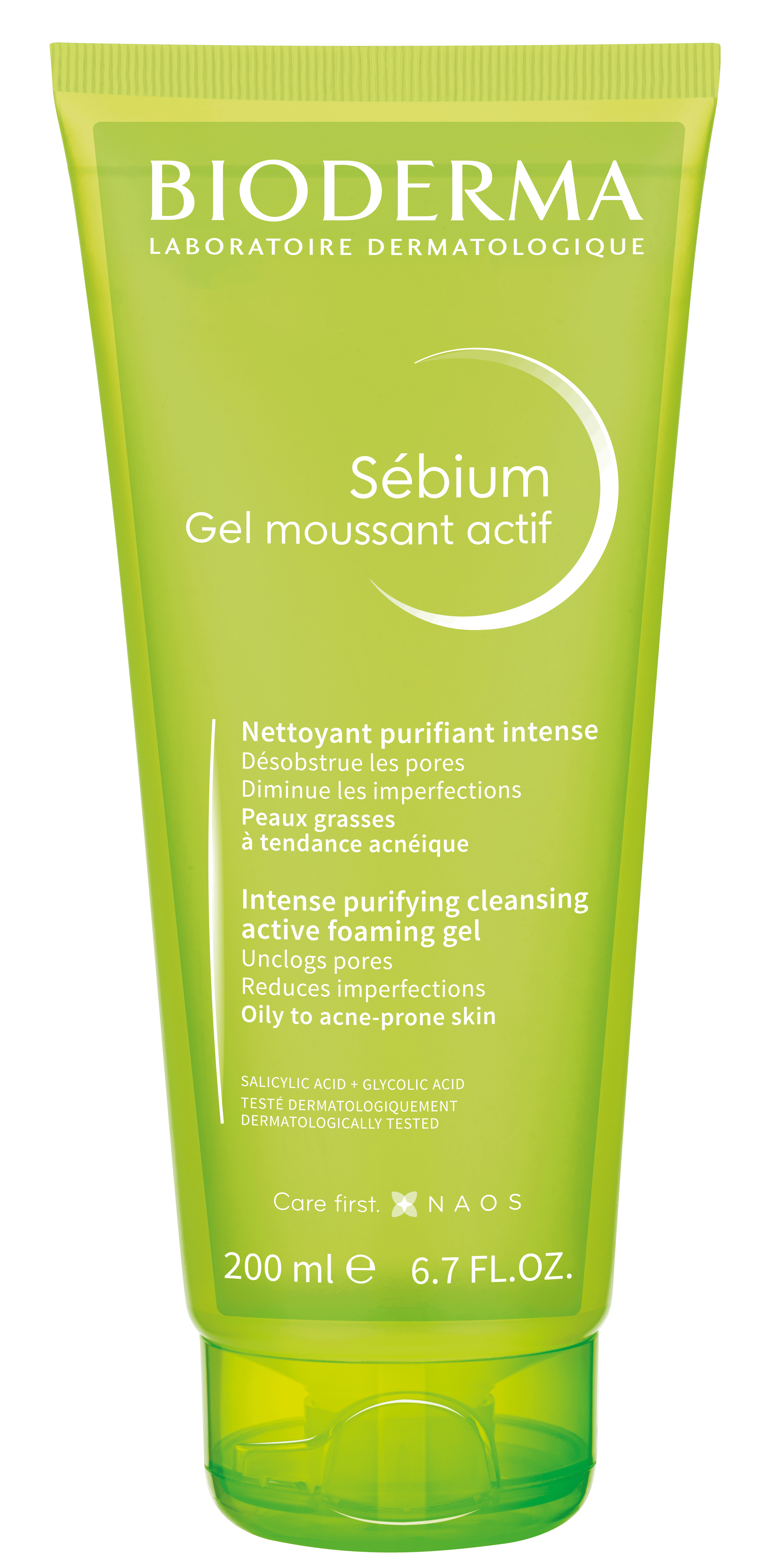 Bioderma Sebium Active Cleansing Gel pentru ten gras și cu tendință acneică 200ml