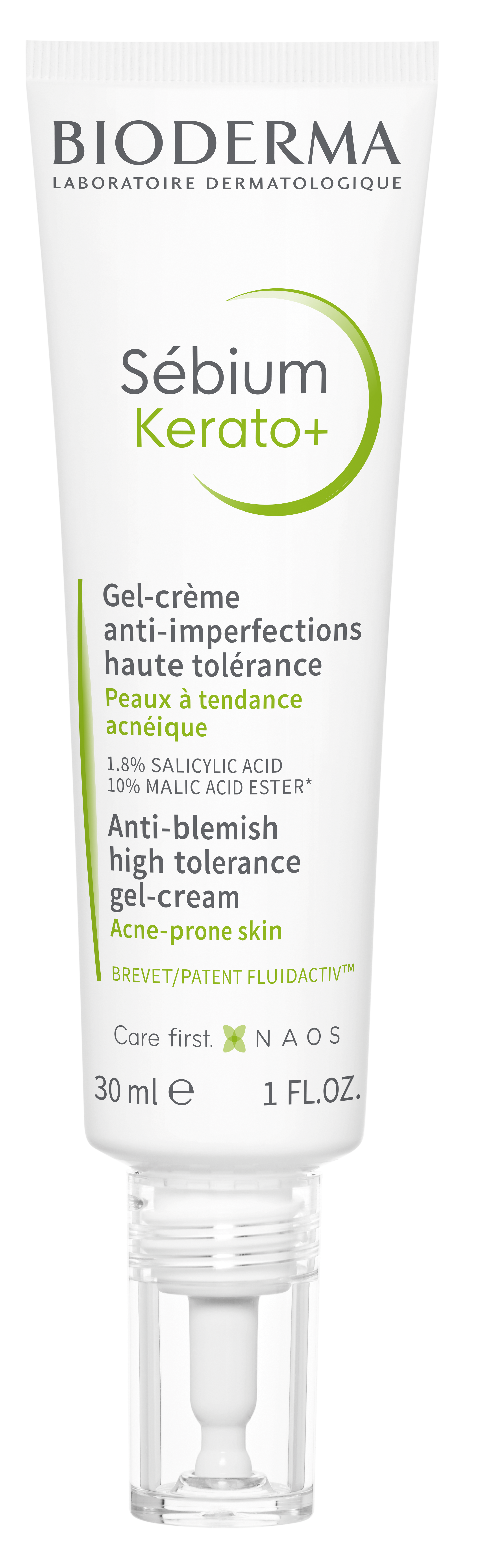 Bioderma Sebium Kerato+ Gel-cremă cu toleranță ridicată pentru pielea cu acnee 30ml
