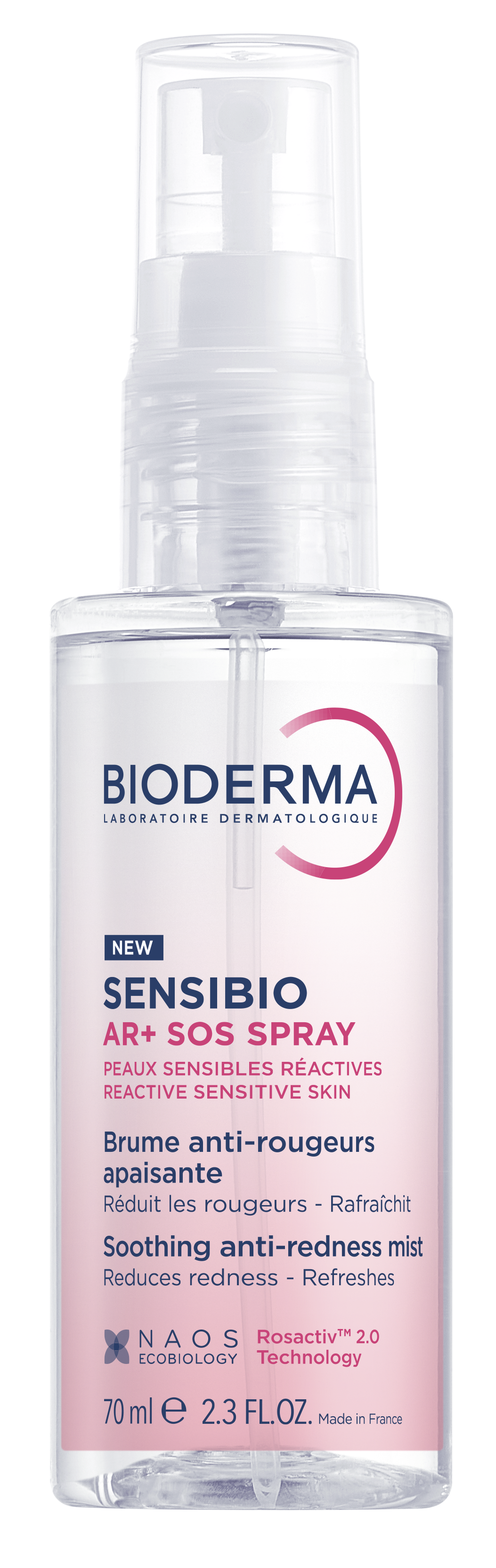 Bioderma Sensibio AR+ SOS Spray Spray calmant împotriva roșeață 70ml
