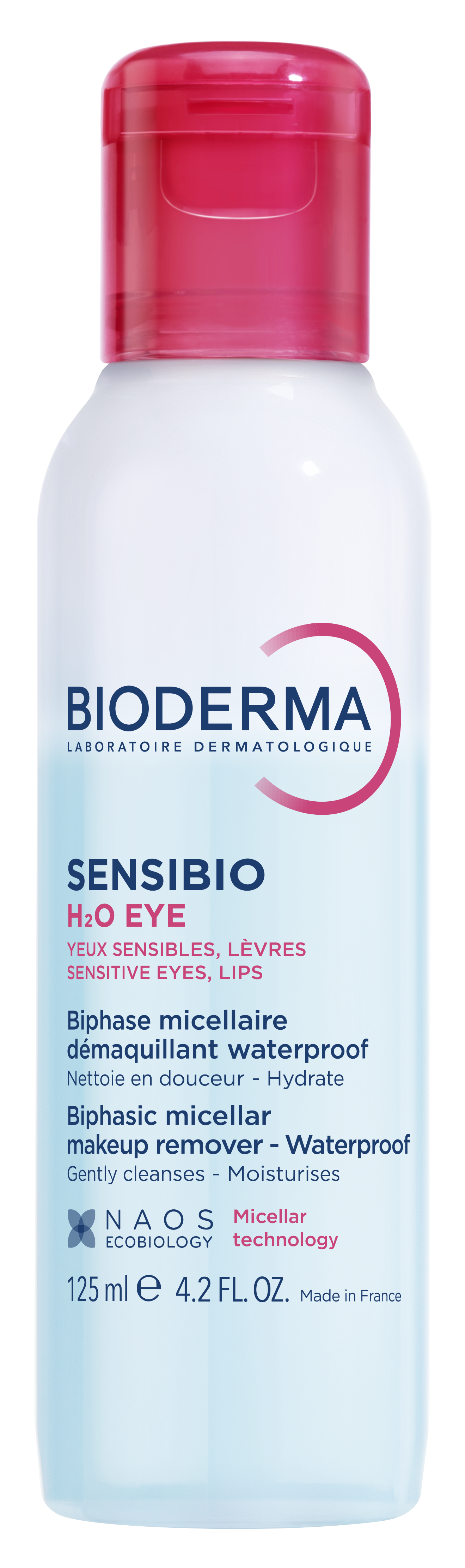 Bioderma Sensibio H2O Apă micelară bifazică demachiantă 125ml