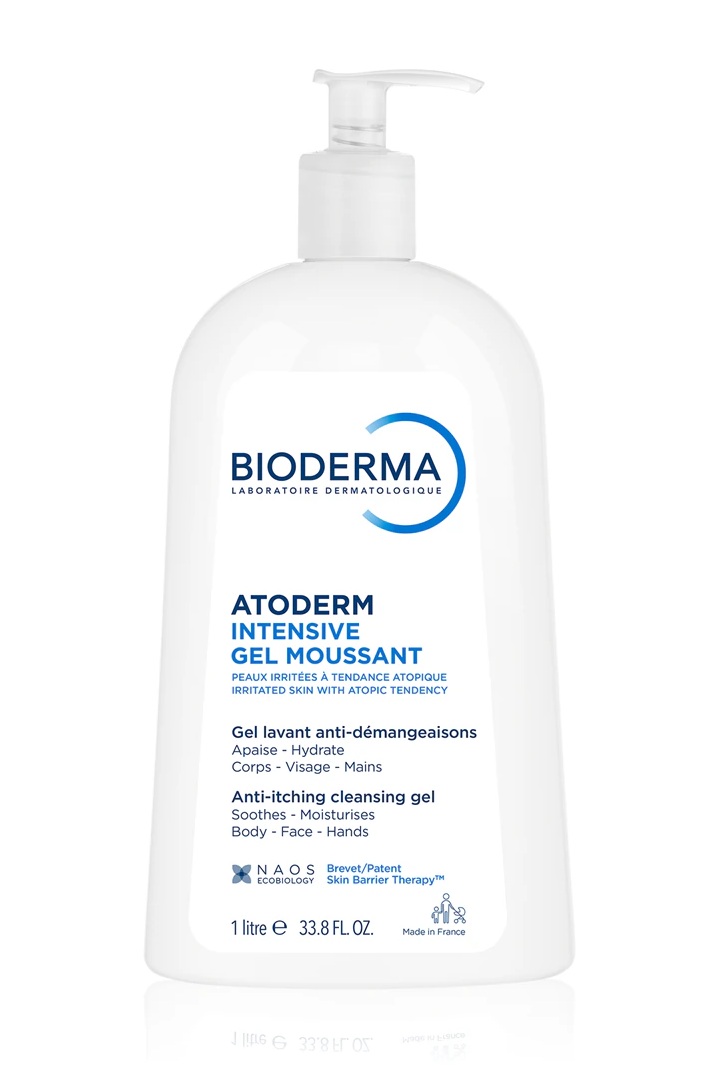 Bioderma Atoderm Intensive Moisturising Cleansing Gel 1l