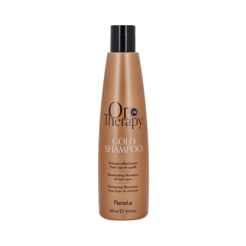 Fanola Oro Therapy Gold Shampoo Șampon iluminator pentru păr 300ml
