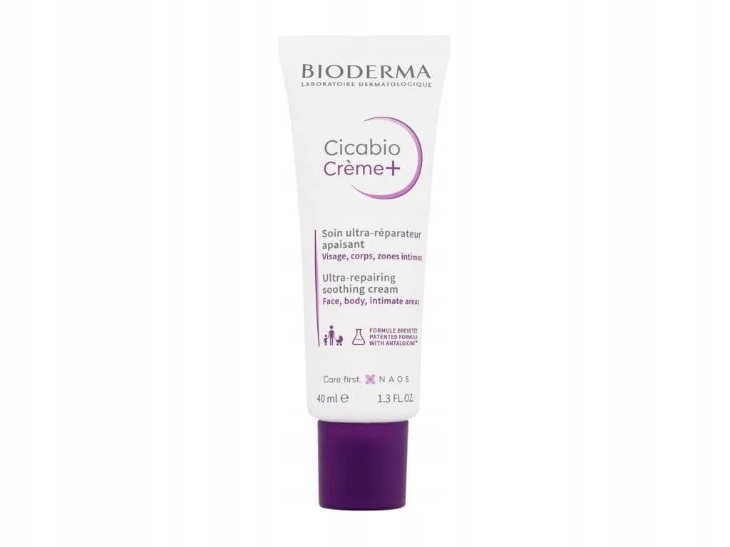 Bioderma Cicabio Creme+ Cremă reparatoare și calmantă pentru față și corp 40ml