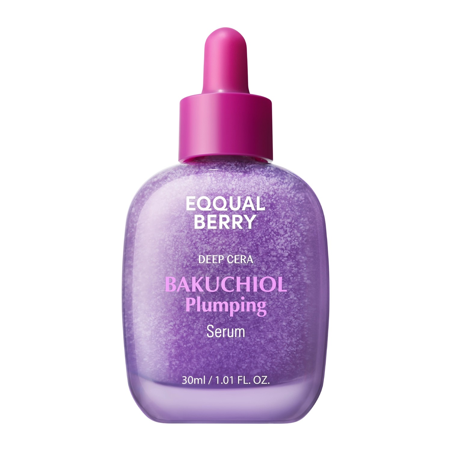 Eqqualberry Bakuchiol Plumping Ser de fermitate și hidratare cu Bakuchiol 30ml
