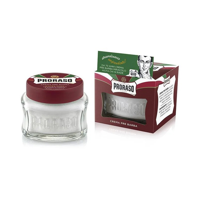 Proraso Red Cremă de ras cu efect de înmuiere 100ml