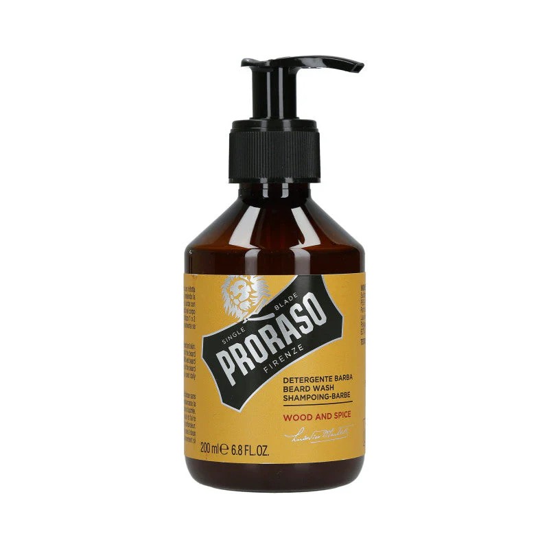 Șampon pentru barbă Proraso Wood &amp; Spice 200ml
