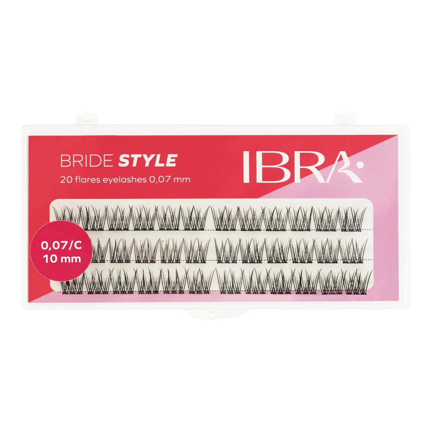 IBRA Makeup Bride Style Tufts Set 0.07/C 10mm