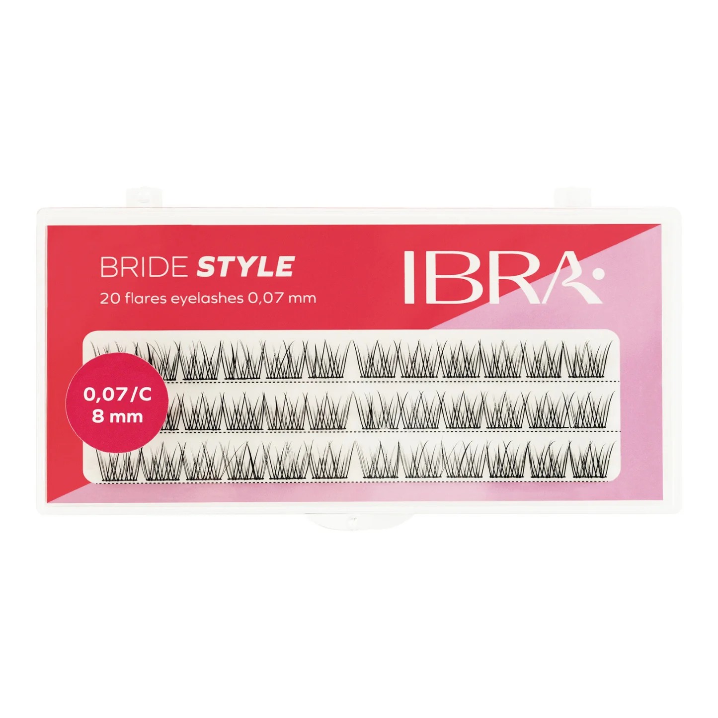 IBRA Makeup Bride Style Tufts Set 0.07/C 8mm