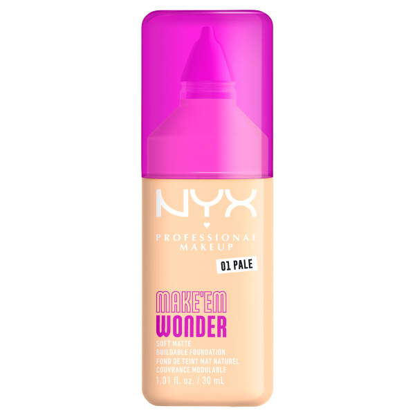 NYX Professional Makeup Make EM Wonder Opaque Face Primer 01 Pale