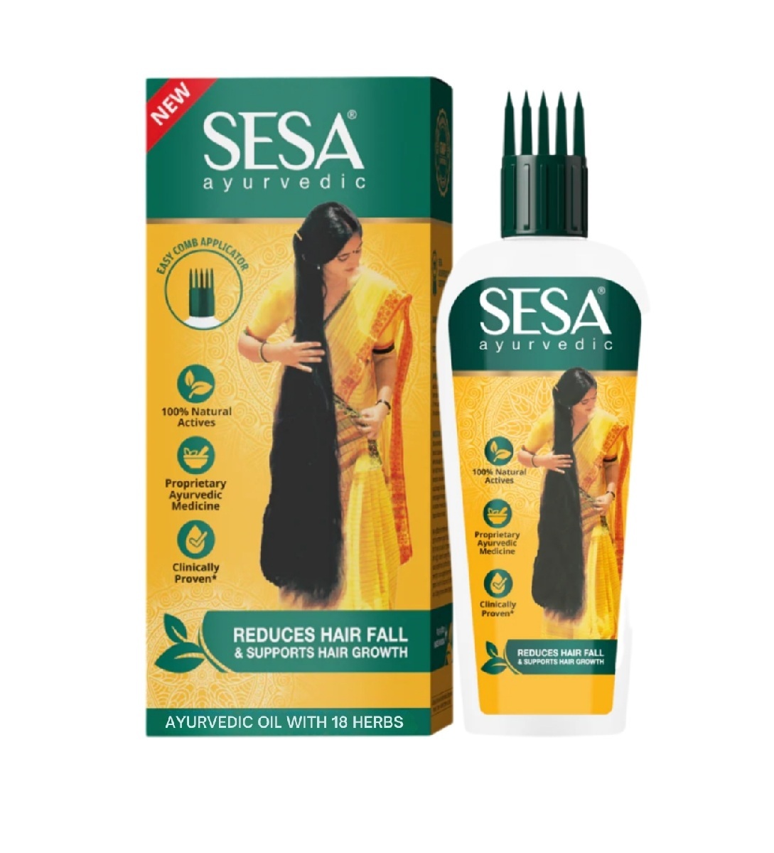 Ulei Sesa Ayurvedic împotriva pierderii părului 90ml