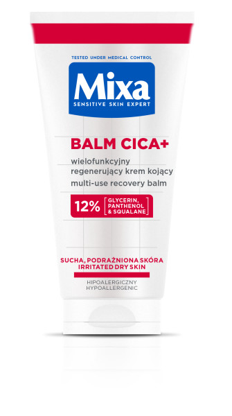 Mixa Balm Cica+ Cremă regenerantă și calmantă multifuncțională pentru piele uscată și iritată 50ml