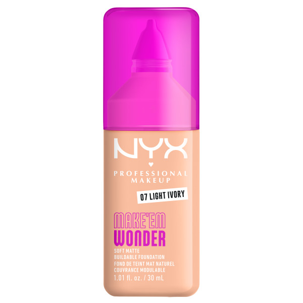 NYX Professional Makeup Make EM Wonder Opaque Face Primer 07 Light Ivory