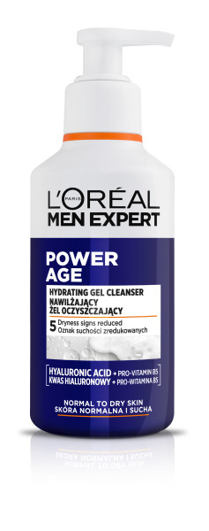 Loreal Men Expert Power Age Gel hidratant de curățare facială 260ml