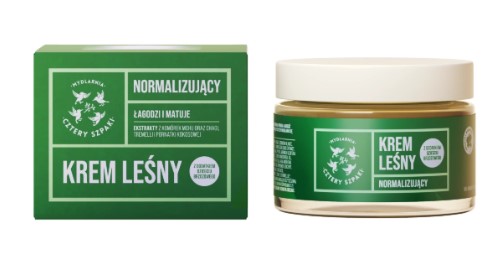 Mydlarnia Cztery Szpaki Normalizing Forest Cream 50ml Scurt Expiry Date 17.04.2026r