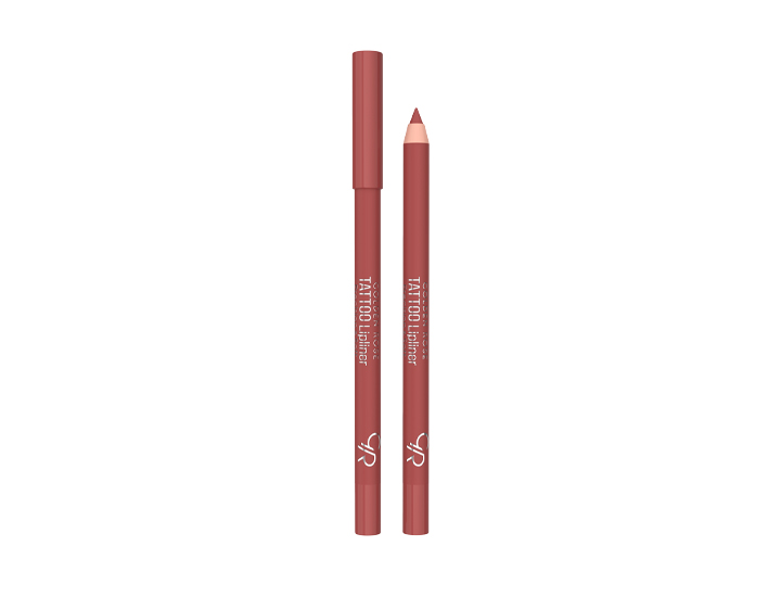 Golden Rose Tattoo Gel Lipliner 211 Brick Red