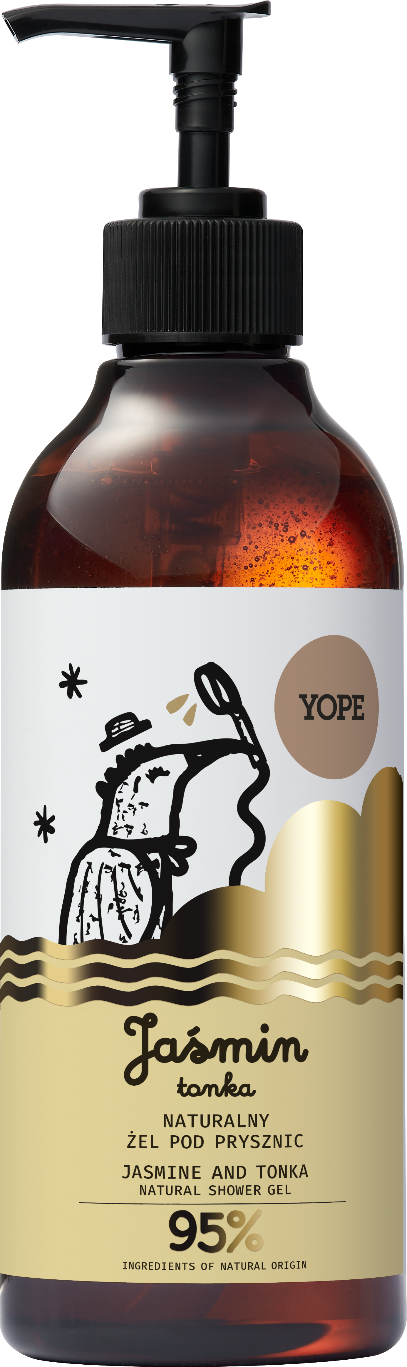 Gel de duș Yope Jasmine Tonka 400ml