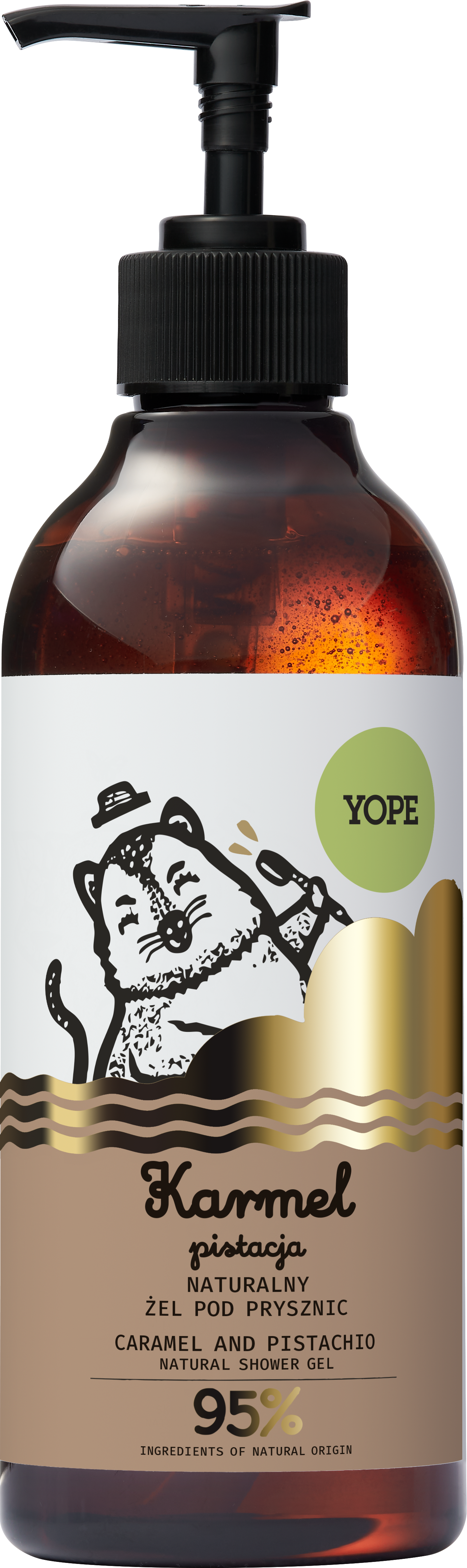 Yope Gel de duș Pistachio Caramel 400ml