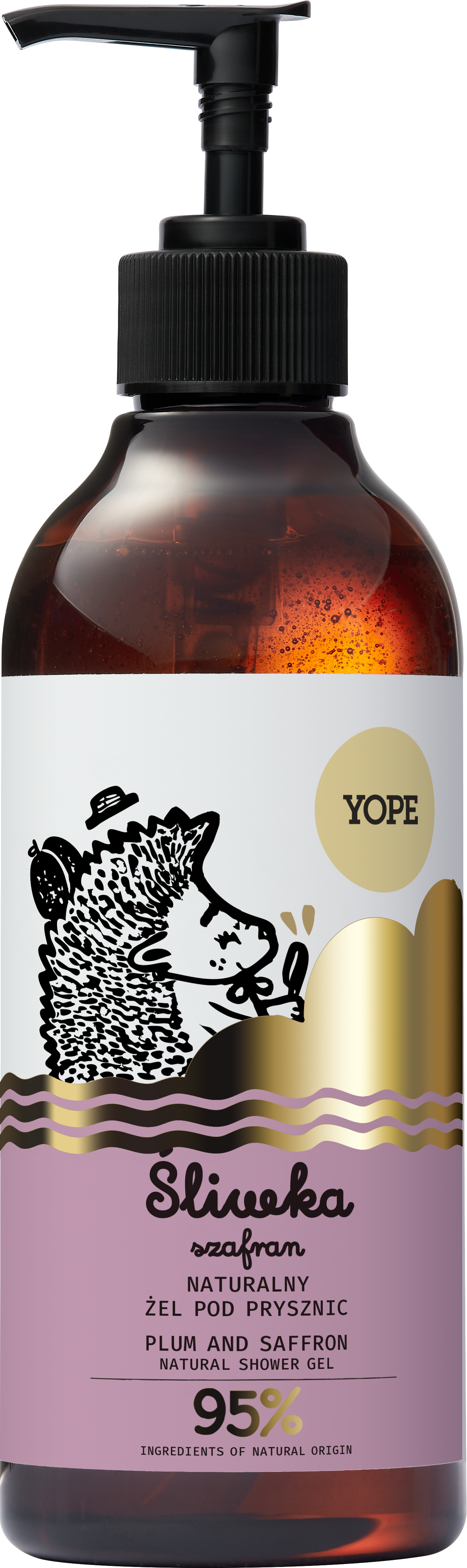 Gel de duș Yope Plum Saffron 400ml