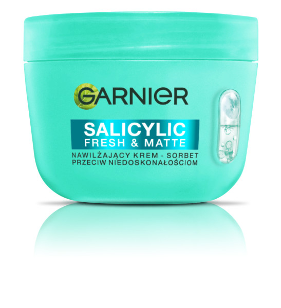 Garnier Salicylic Fresh & Matte Cremă hidratantă-Sorbet împotriva imperfecțiunilor 85ml