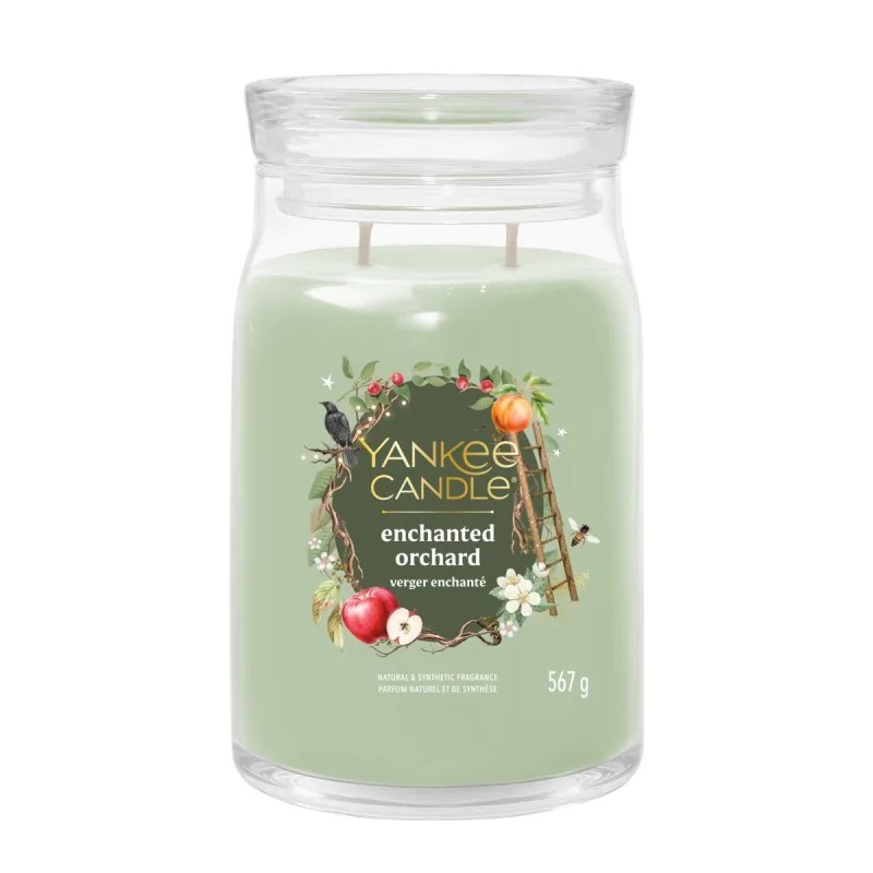 Yankee Candle Lumânare Enchanted Orchard într-un borcan mare cu două fitiluri