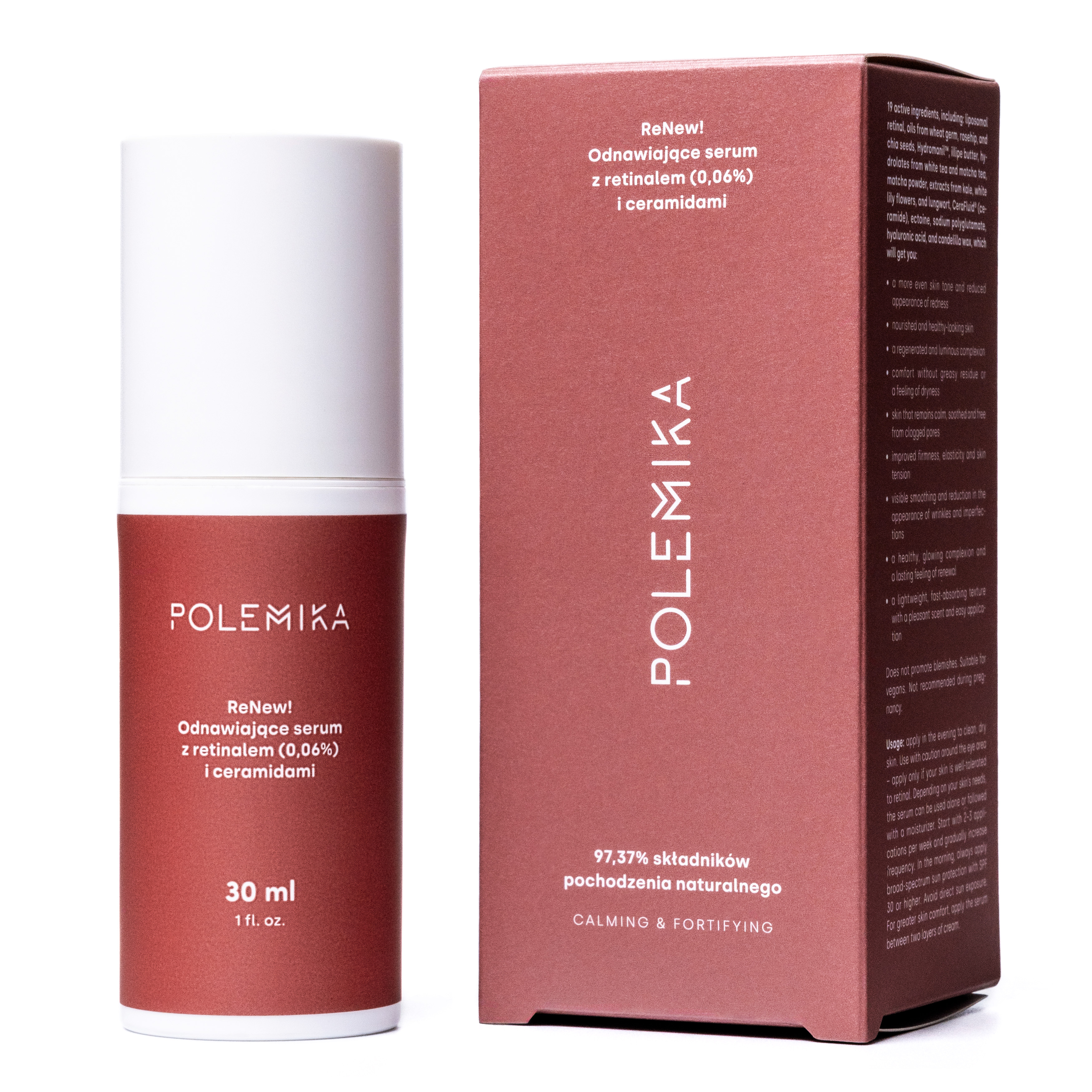 ReFine polemic! Ser reînnoitor cu retină (0,06%) și ceramide 30ml