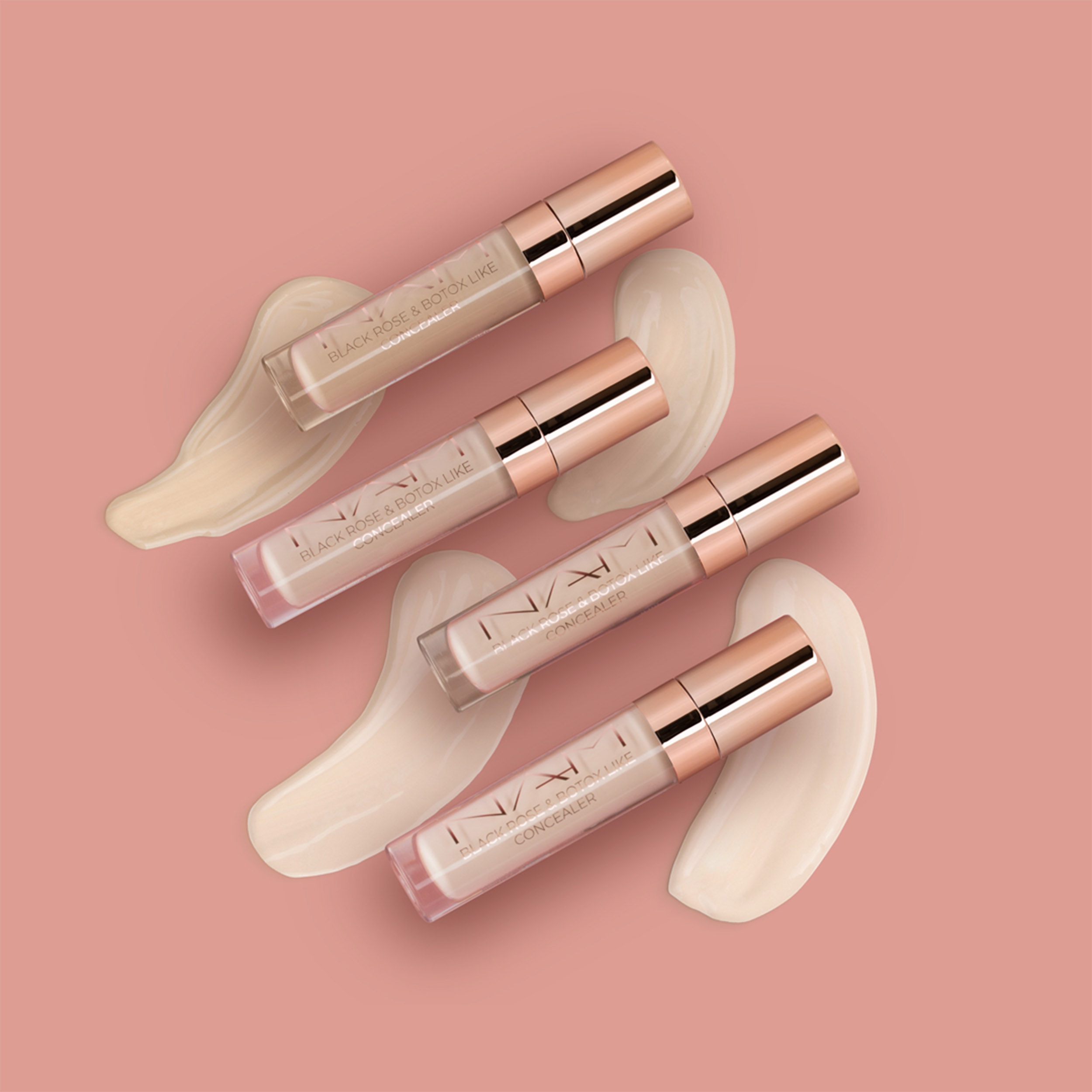 NAM Black Rose & Filler Like Concealer! Corector netezitor 1C Swan