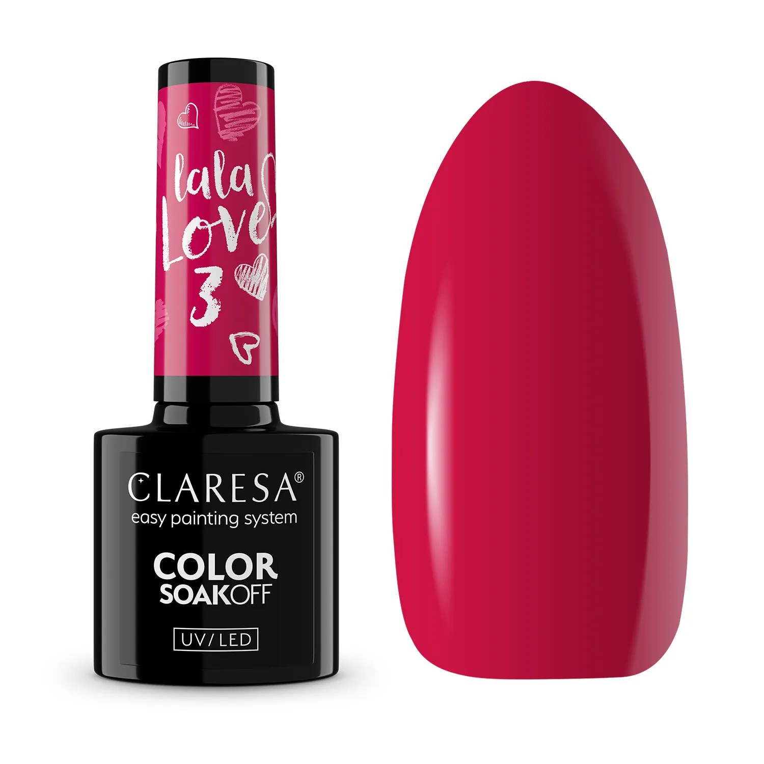 Claresa La La Love Hybrid Varnish 3