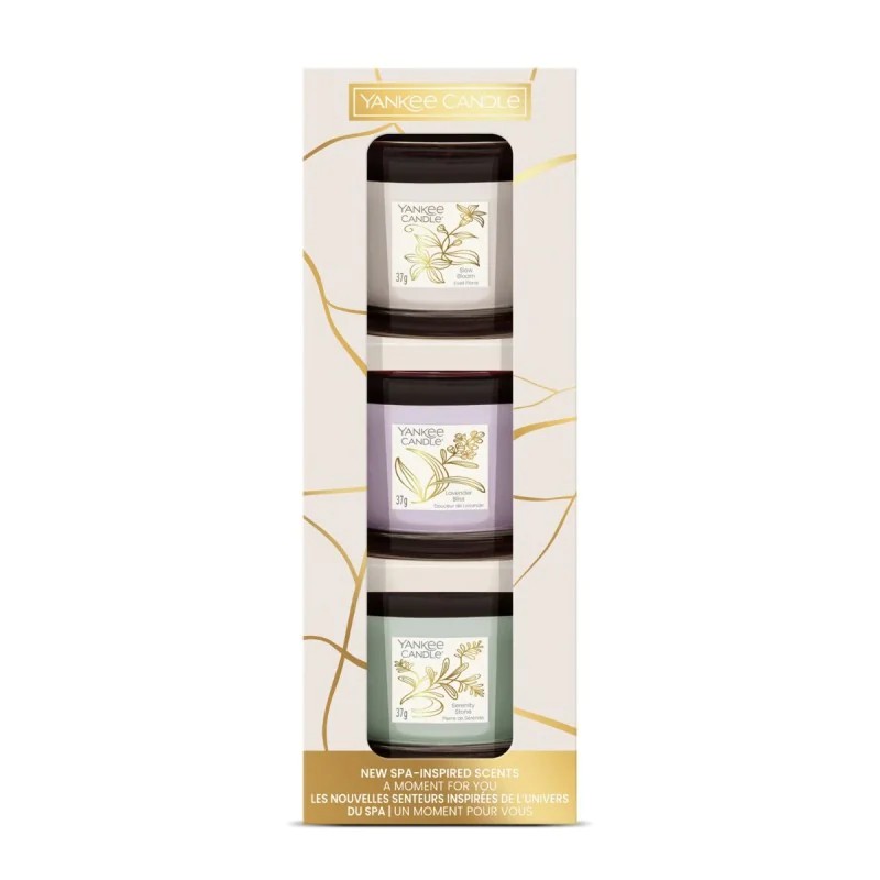Yankee Candle Mini Little Luxuries Set de trei lumânări