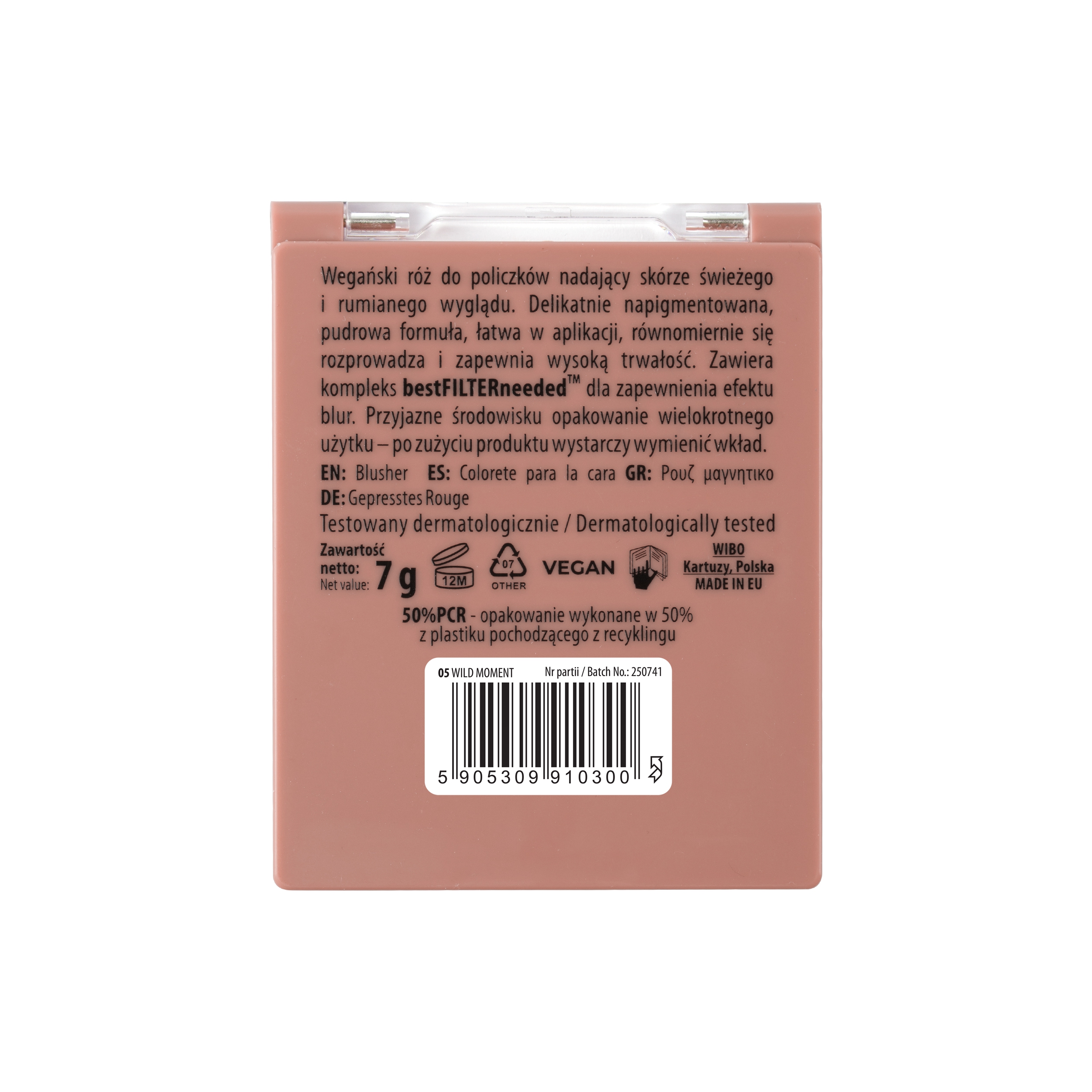 NAM Touch Of Color Blusher Blush 5 Wild Moment