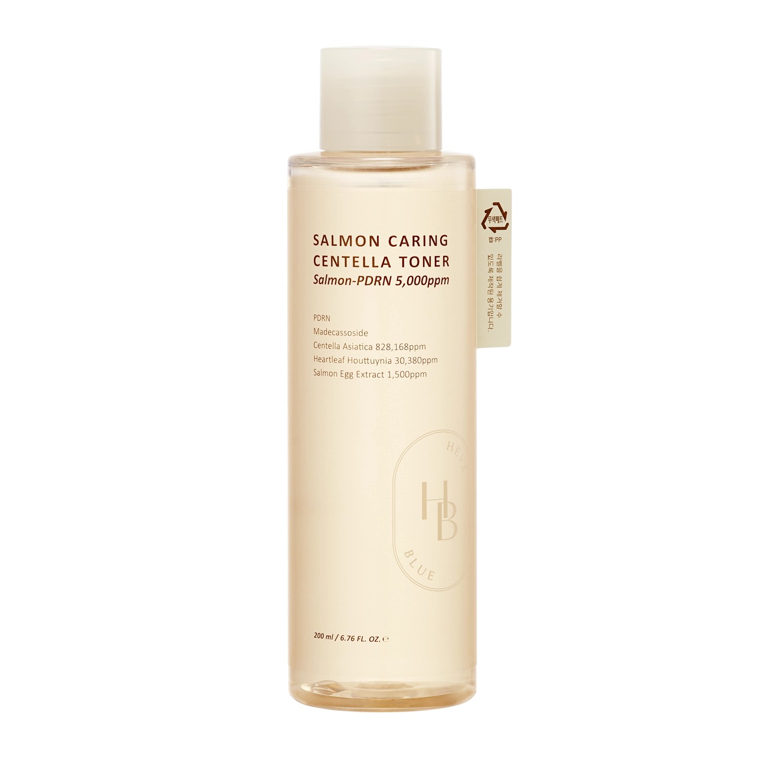 Heveblue Salmon Caring Centella Toner Toner revitalizant pentru față 200ml