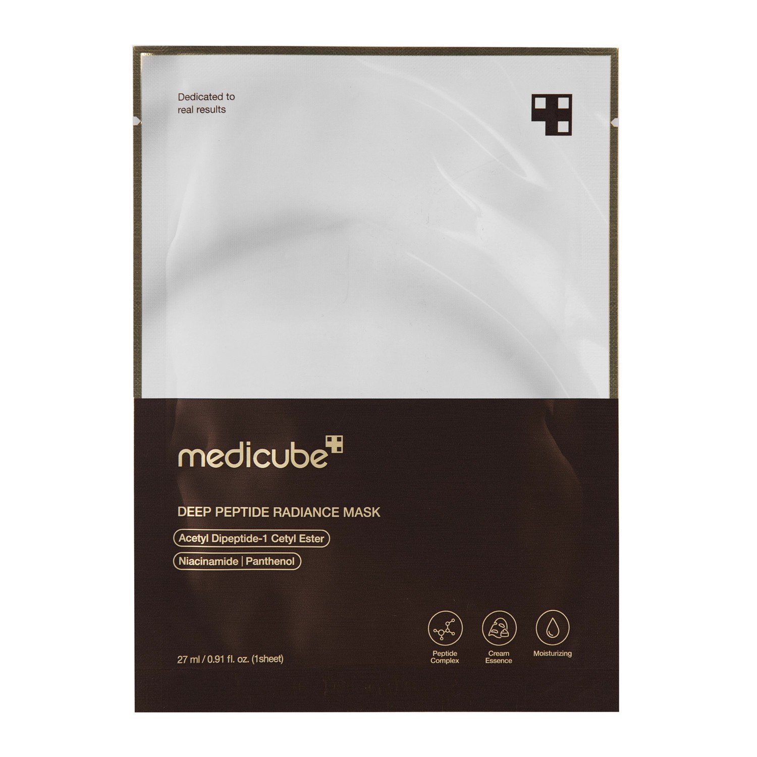 Mască de strălucire cu peptide adânci Medicube cu peptide
