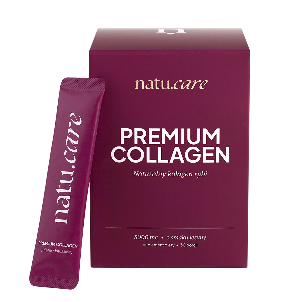Natu.Care Supliment dietetic premium Colagen de mure 5000mg 30 pliculețe