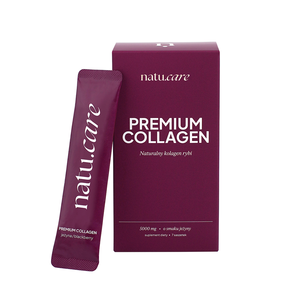 Natu.Care Supliment dietetic premium Colagen de mure 5000mg 7 pliculețe