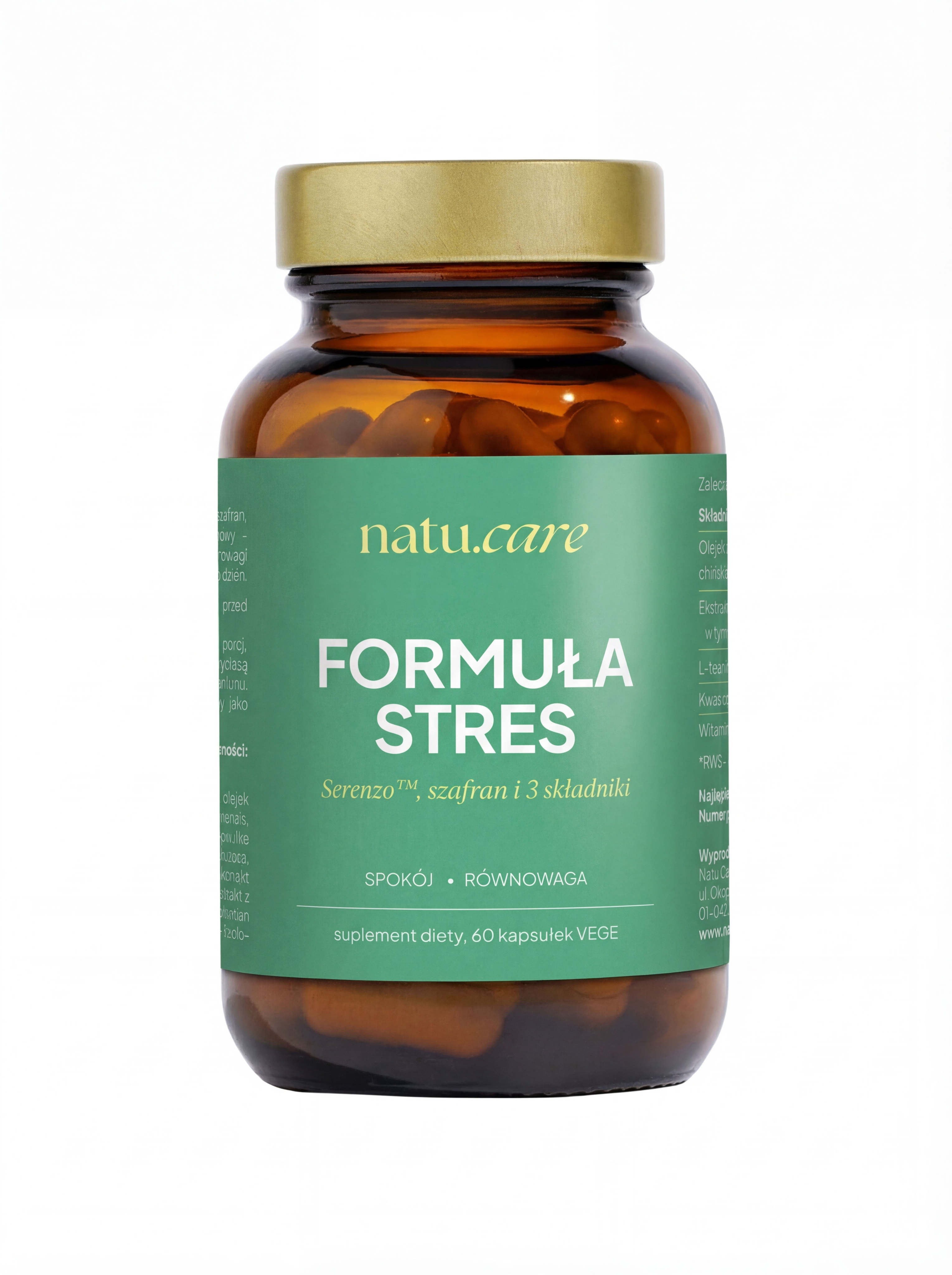 Natu.Care Supliment alimentar Stress Formula 60 Capsule