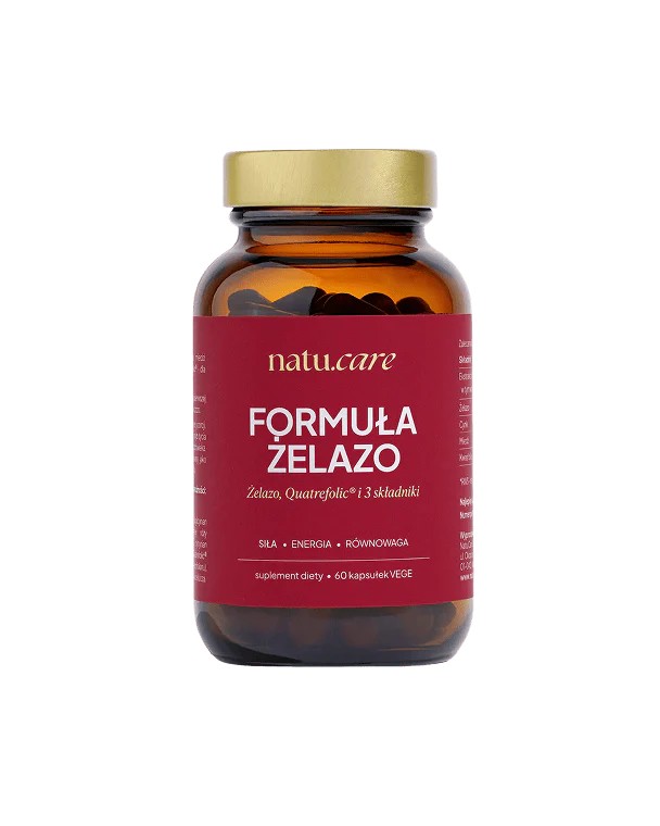 Natu.Care Supliment alimentar Formula de fier 60 capsule