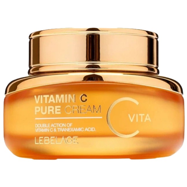 Lebelage Vitamin C Pure Cream Cremă de față hrănitoare cu vitamina C și niacinamidă 55ml