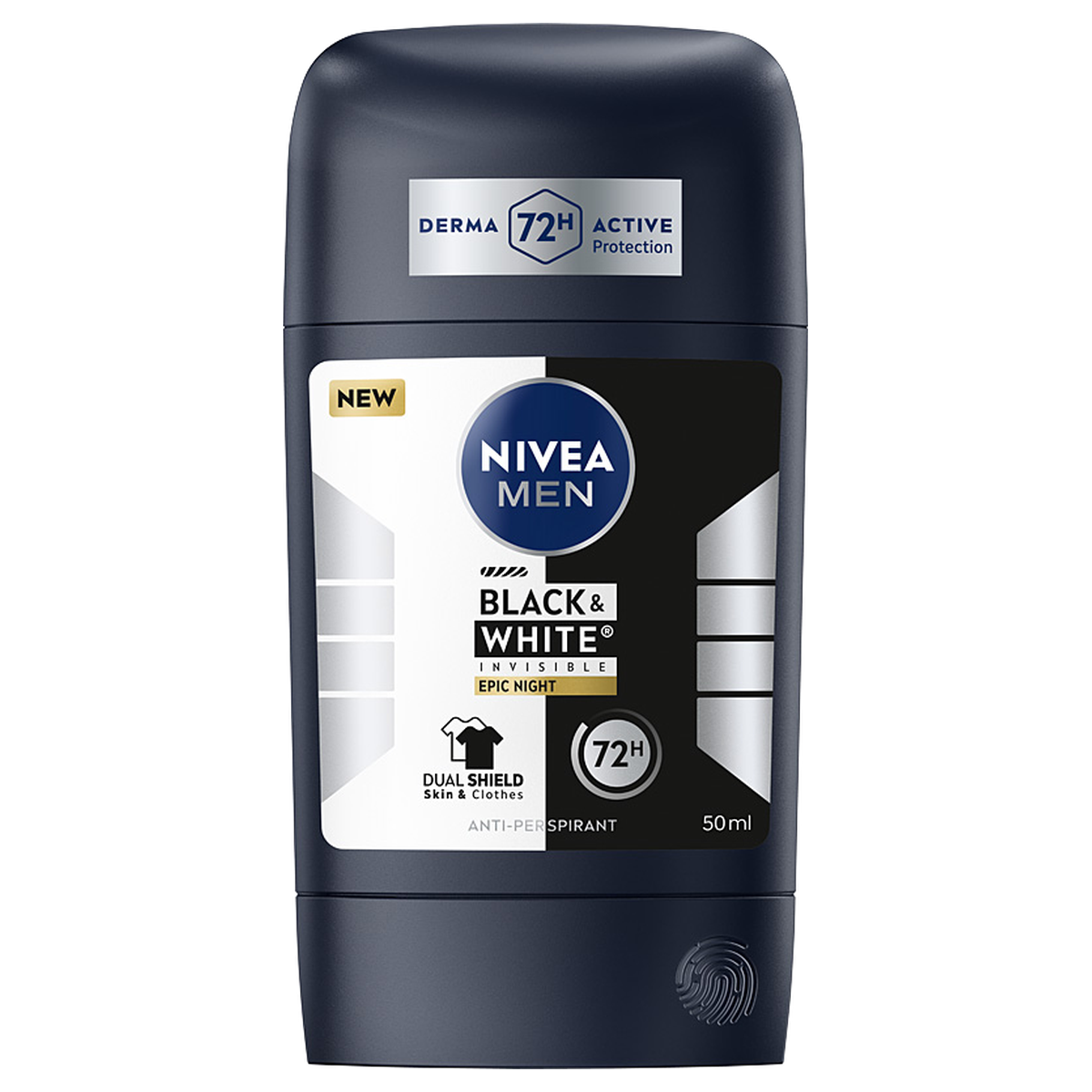 NIVEA Men Black&amp;White Invisible Epic Night Antiperspirant Stick 50ml