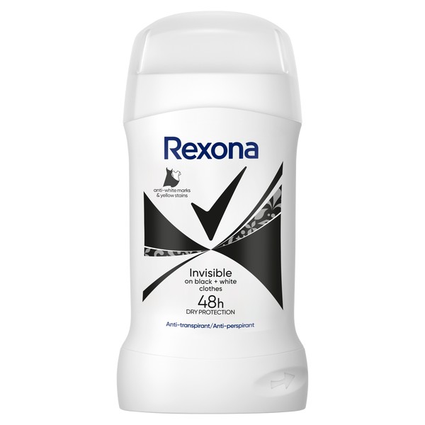 Rexona Invisible Black Deodorant Stick 50ml