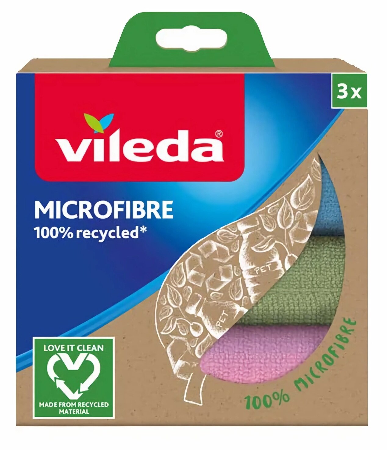 Vileda Șervețele din microfibră 3 bucăți