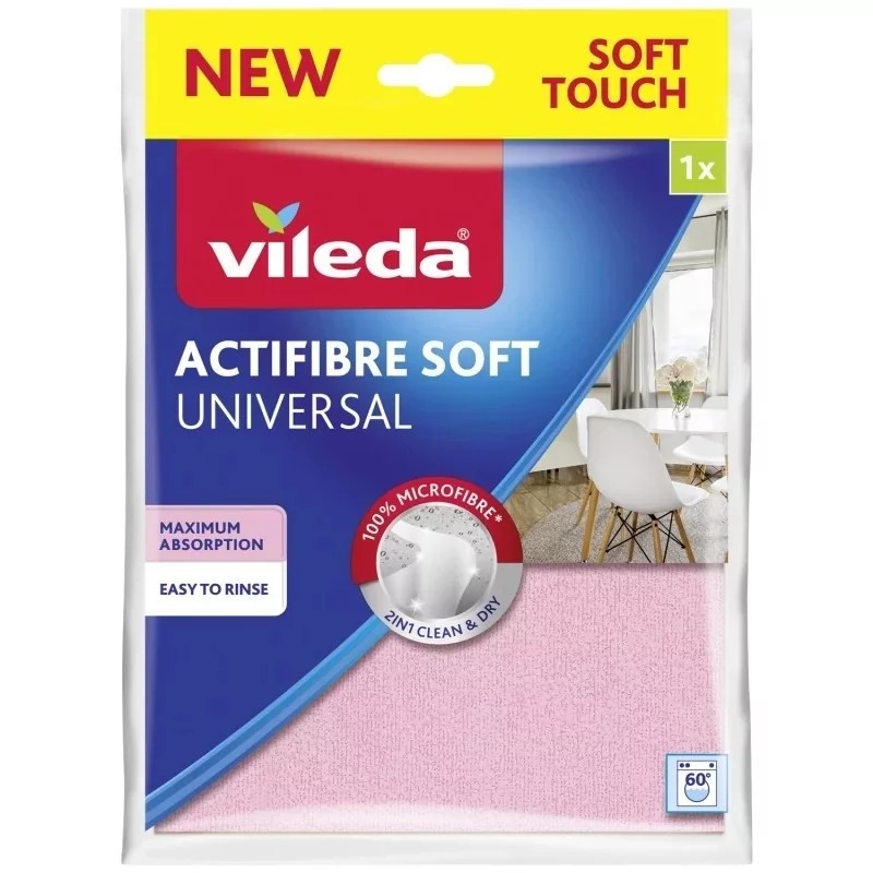 Pânză universală Vileda Actifibre Soft