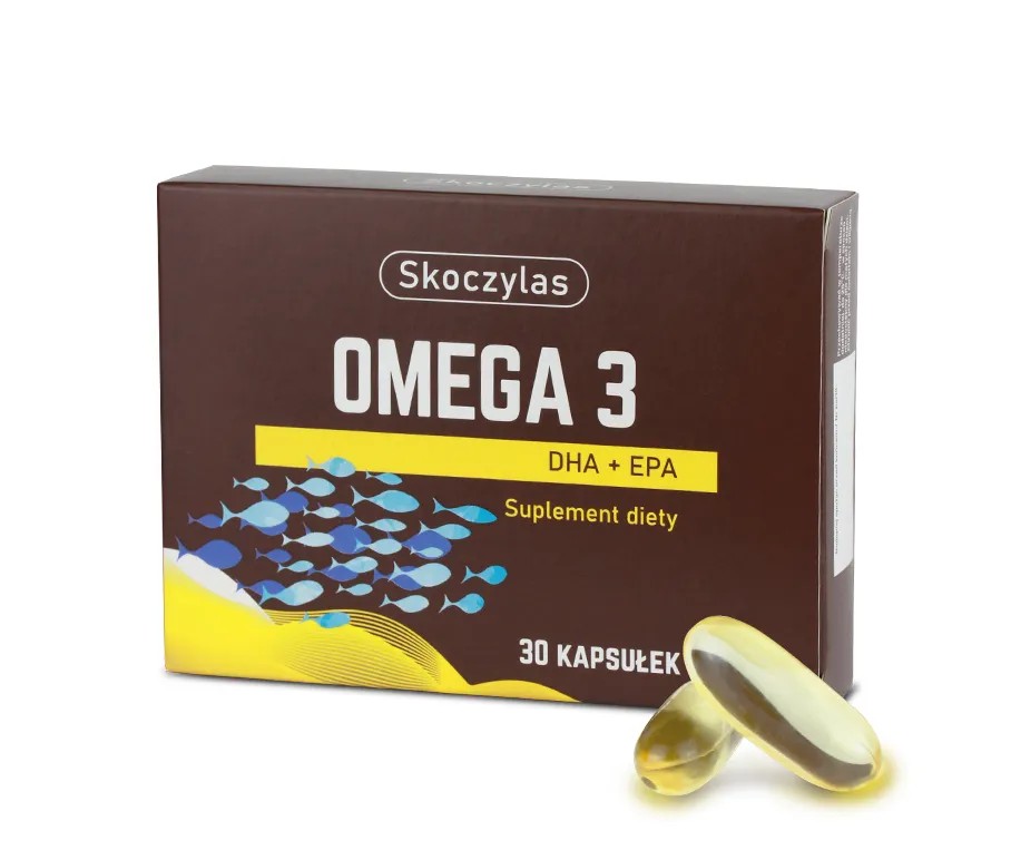 Skoczylas Omega 3 DHA+EPA Supliment alimentar 30 Capsule