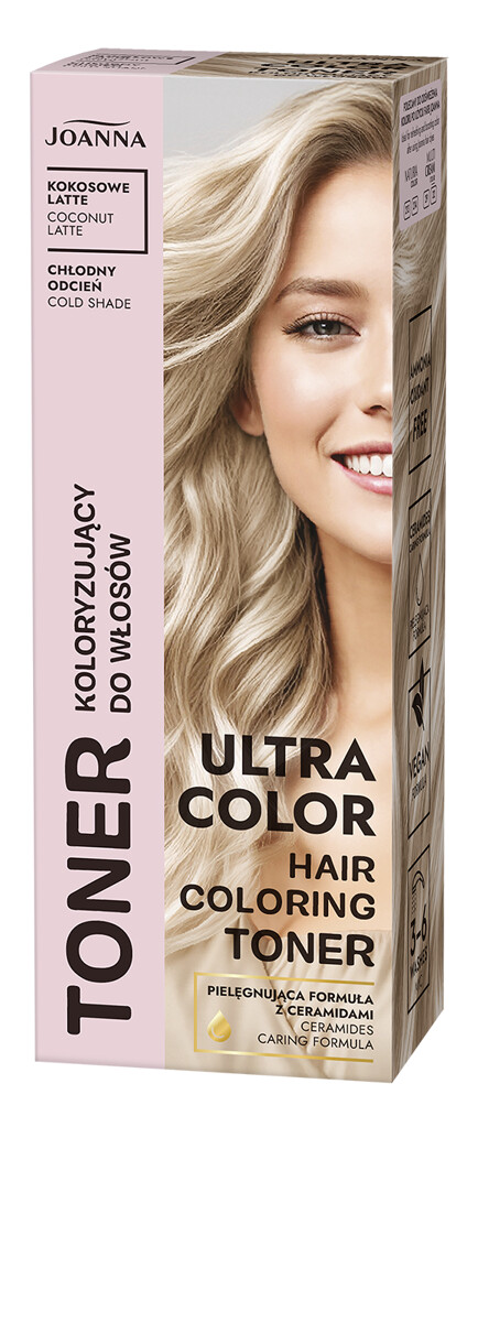 Joanna Ultra Color Hair Coloring Toner Coconut Latte 100g