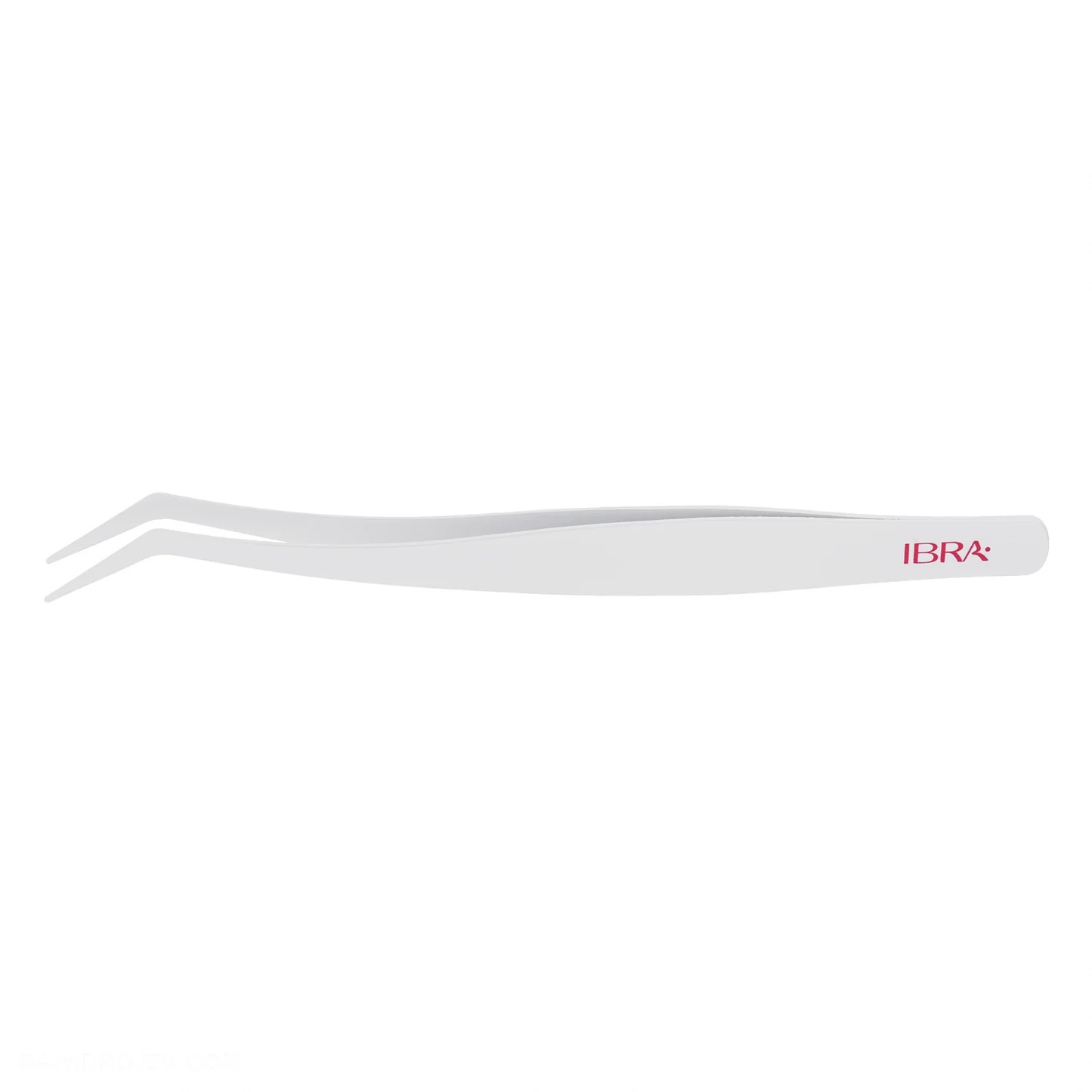 IBRA Makeup Pensetă/Aplicator pentru gene Non-Sticky L07 Albă