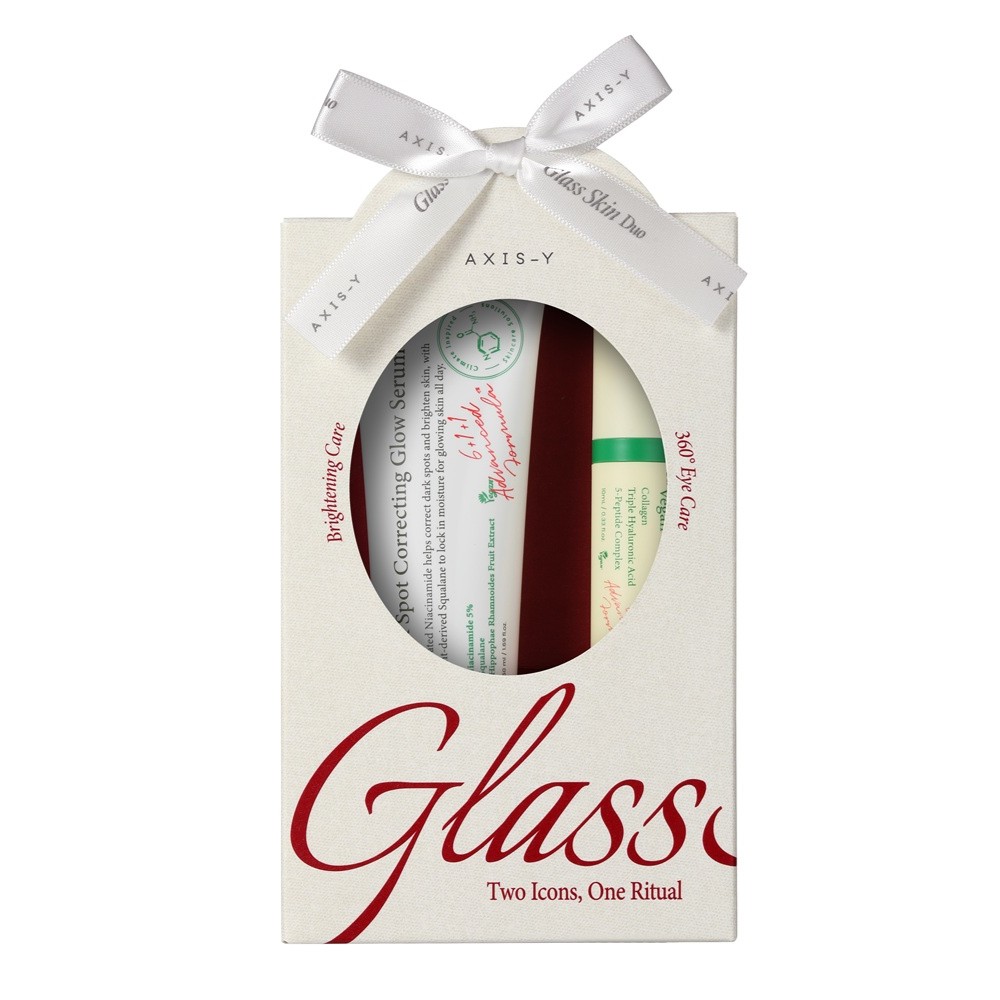 Set de ser facial + ser pentru ochi Axis-y Glass Skin Duo