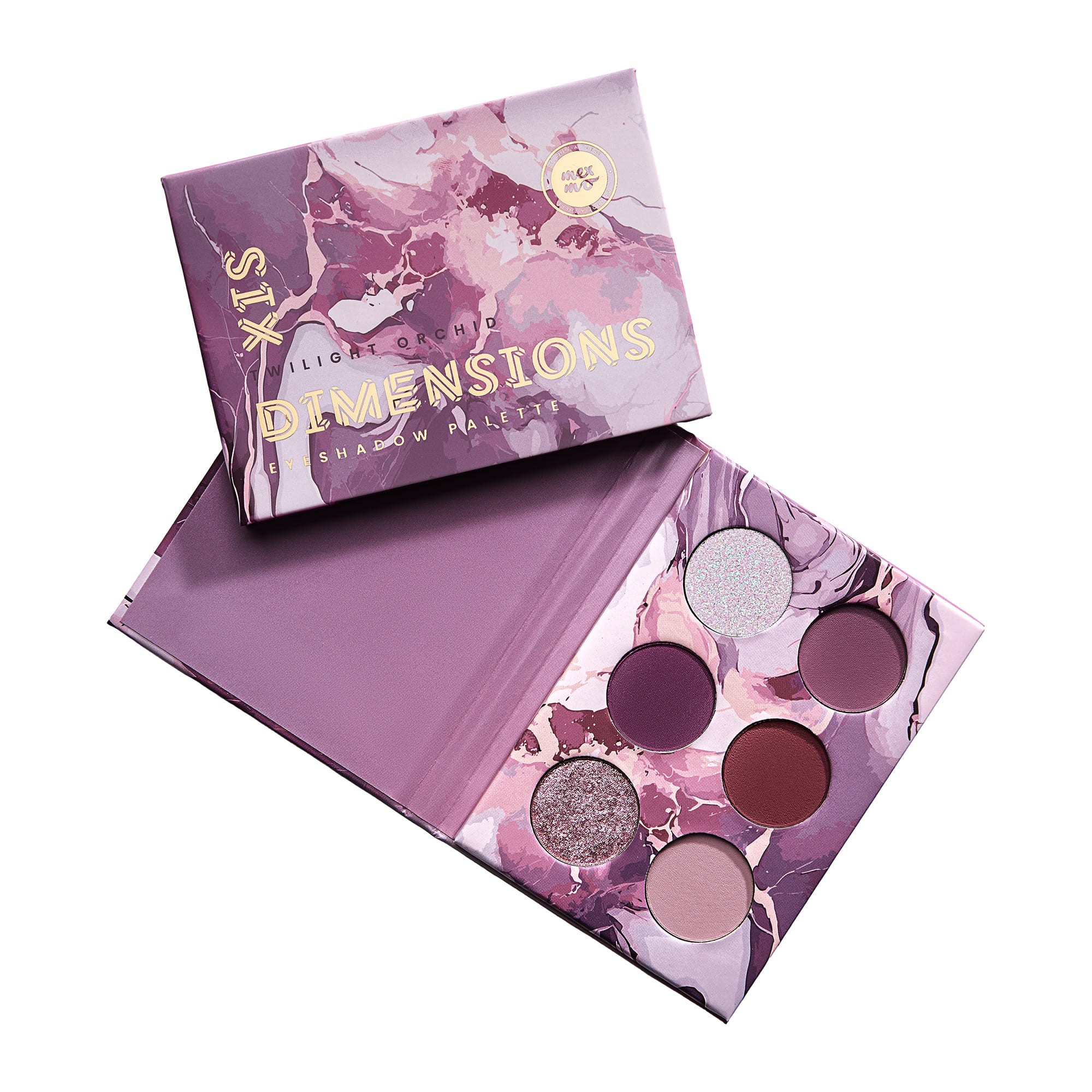 Paleta de farduri de ochi MEXMO Six Dimensions Twilight Orchid
