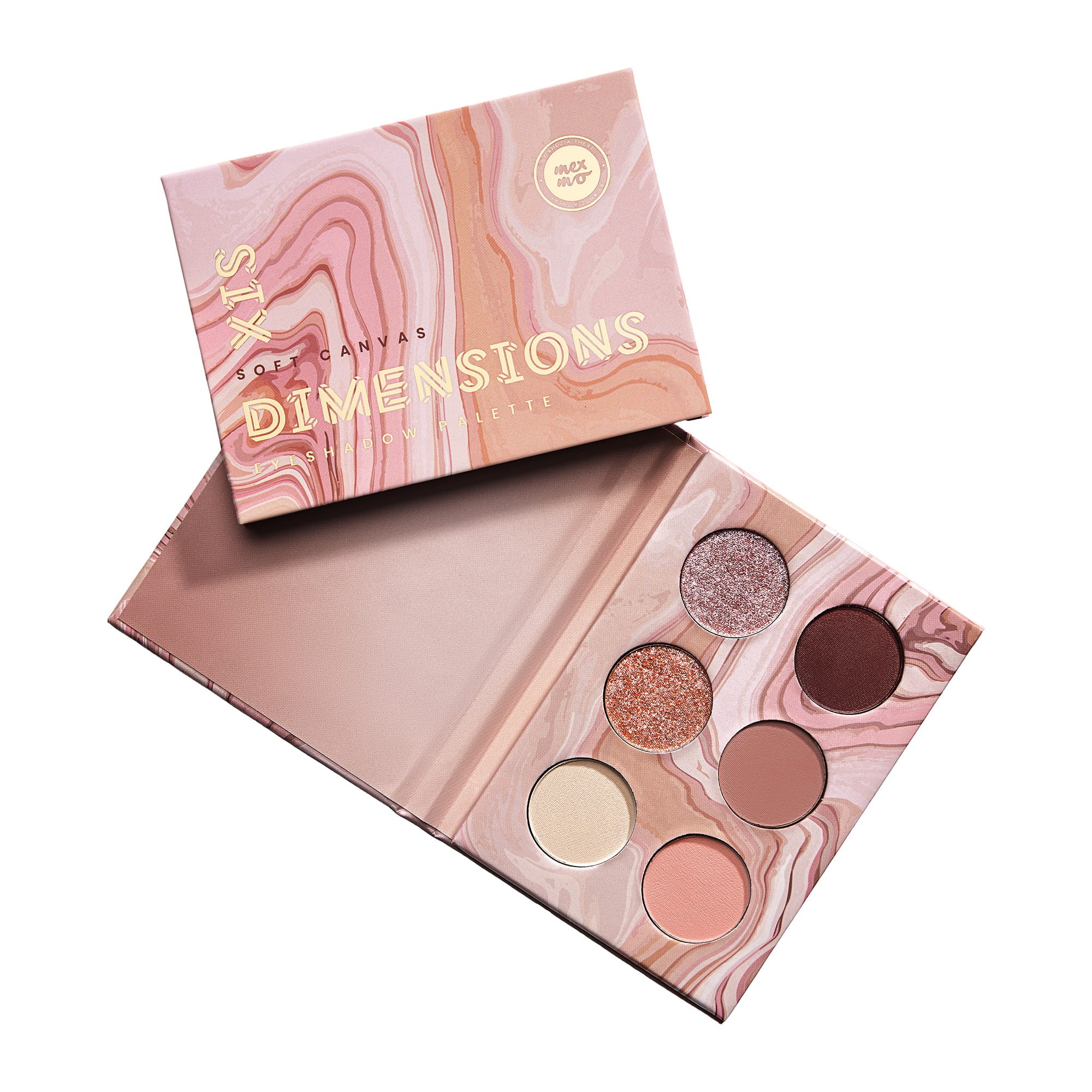 Paleta de farduri de ochi MEXMO Six Dimensions Soft Canvas