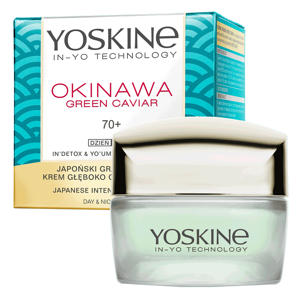 YOSKINE Okinawa Green Caviar 70+ Japanese Gravity-Lifting Deep Recovery Cream 50ml